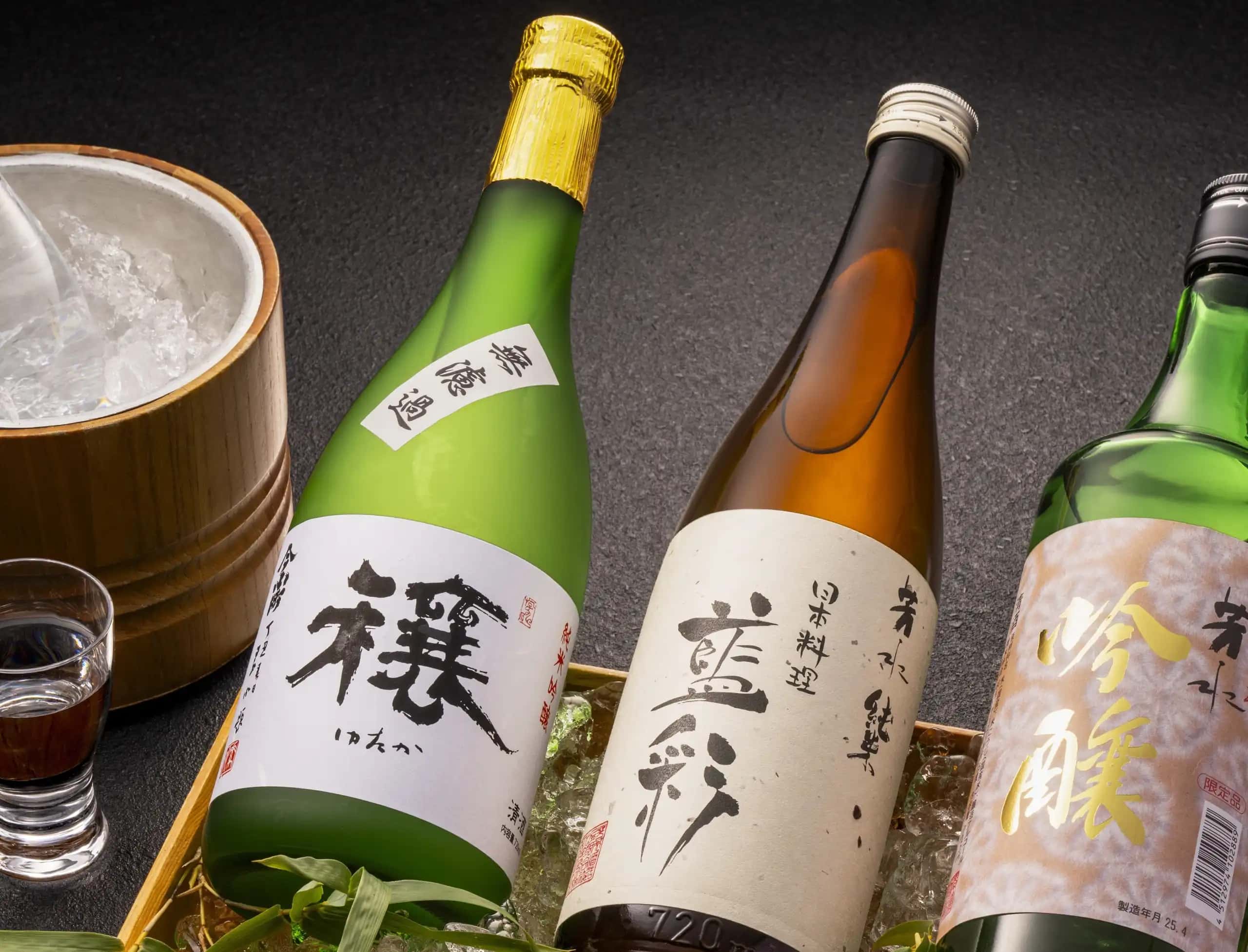 厳選した地酒と銘酒